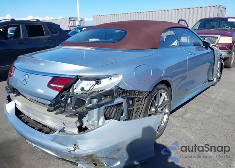 2019 Mercedes-Benz S 560 из США, поврежденный, VIN WDDXK8DB9KA038168